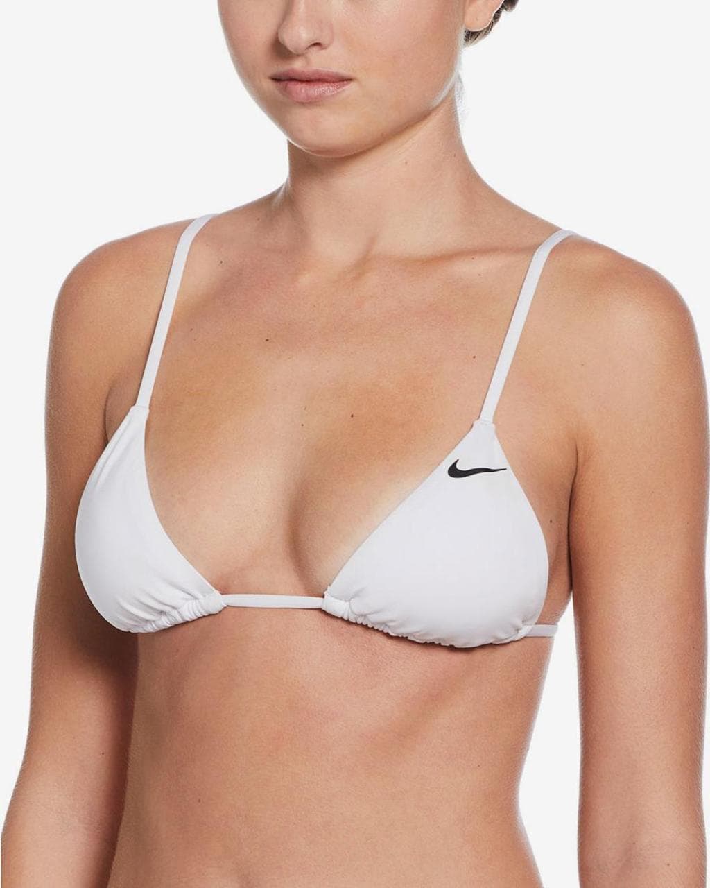 Haut de bikini Nike Swim Essentials Triangle blanc pur femme - L