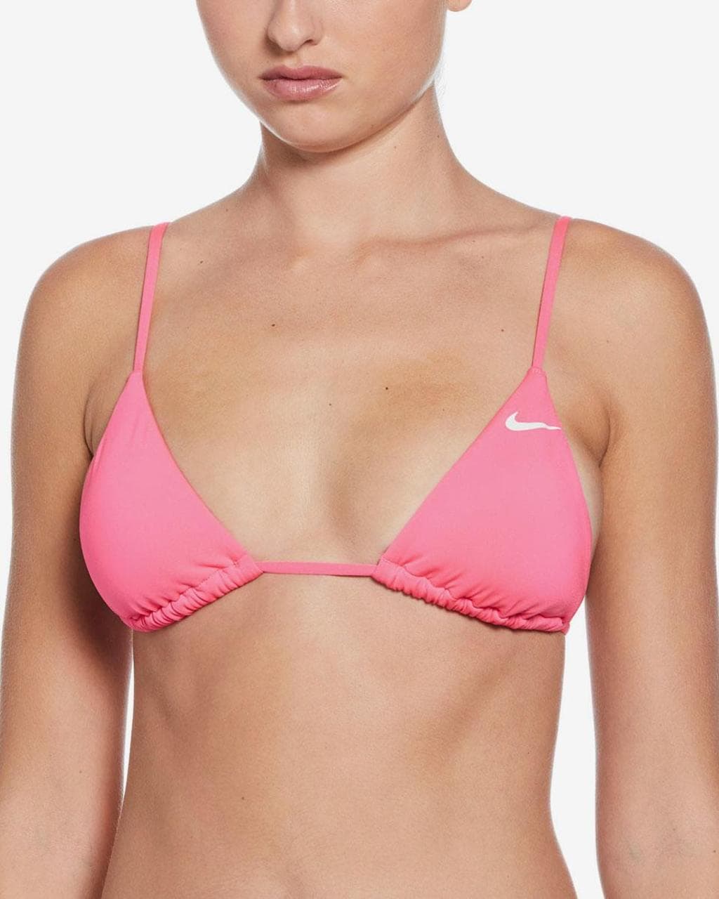 Haut de bikini Nike Swim Essentials Triangle rose clair pour femme - XS