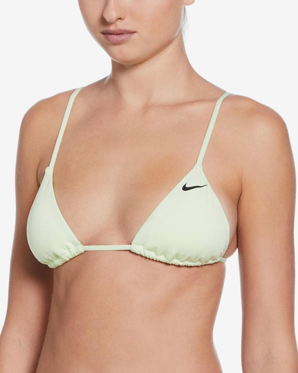 Haut de bikini Nike Swim Essentials Triangle vert femme - XS