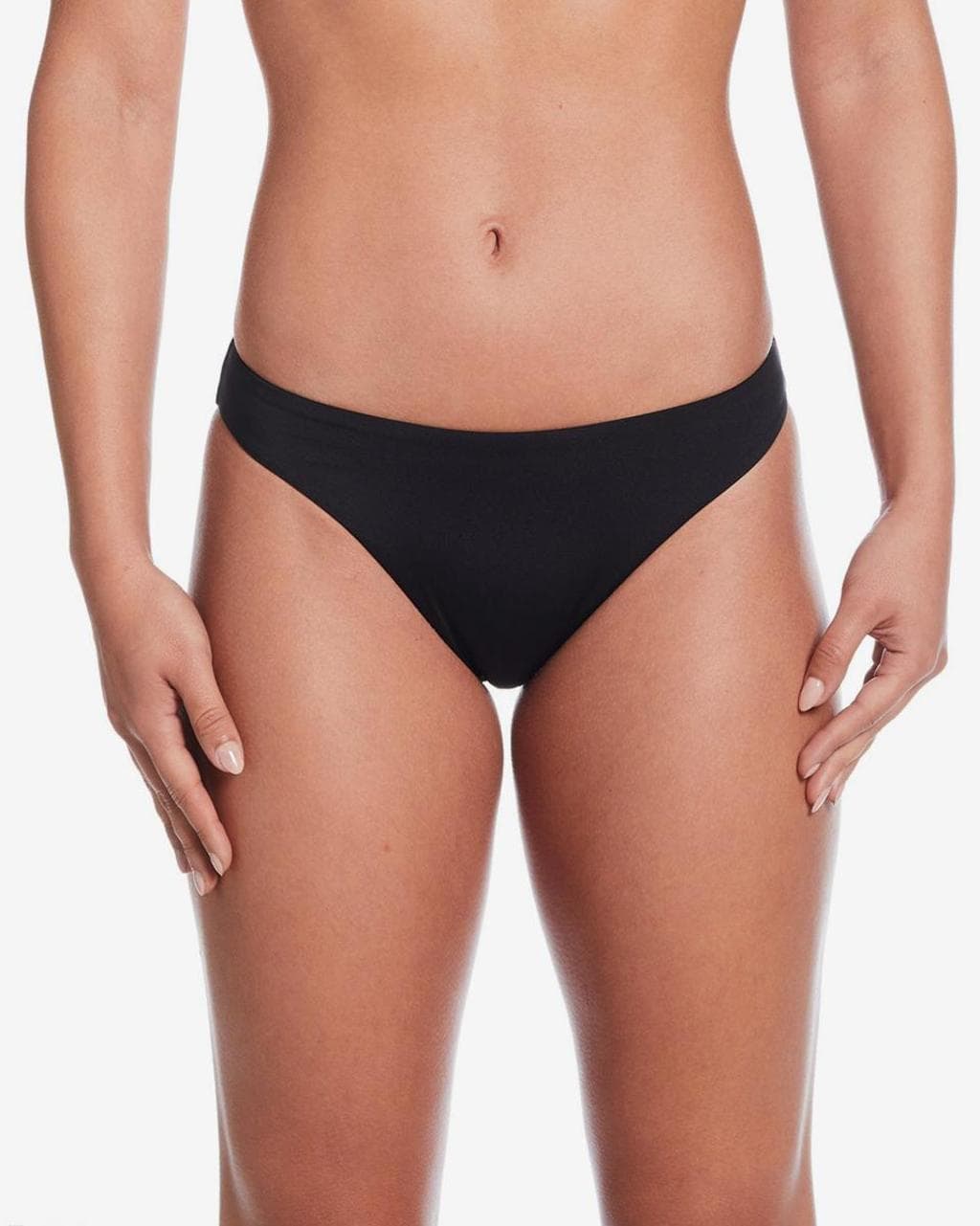 Bas de bikini Nike Swim Essentials Sling noir pur femme - XL