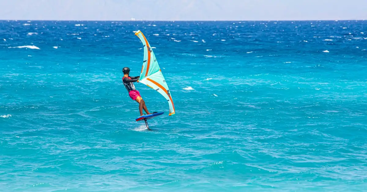 Le foil : révolution des sports nautiques