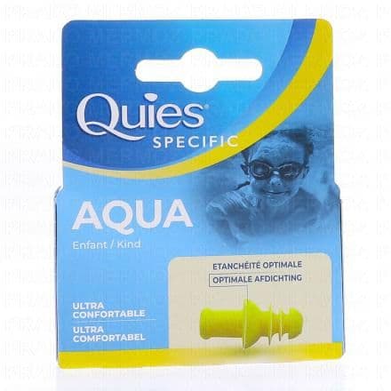 QUIES Specific Aqua enfant une paire